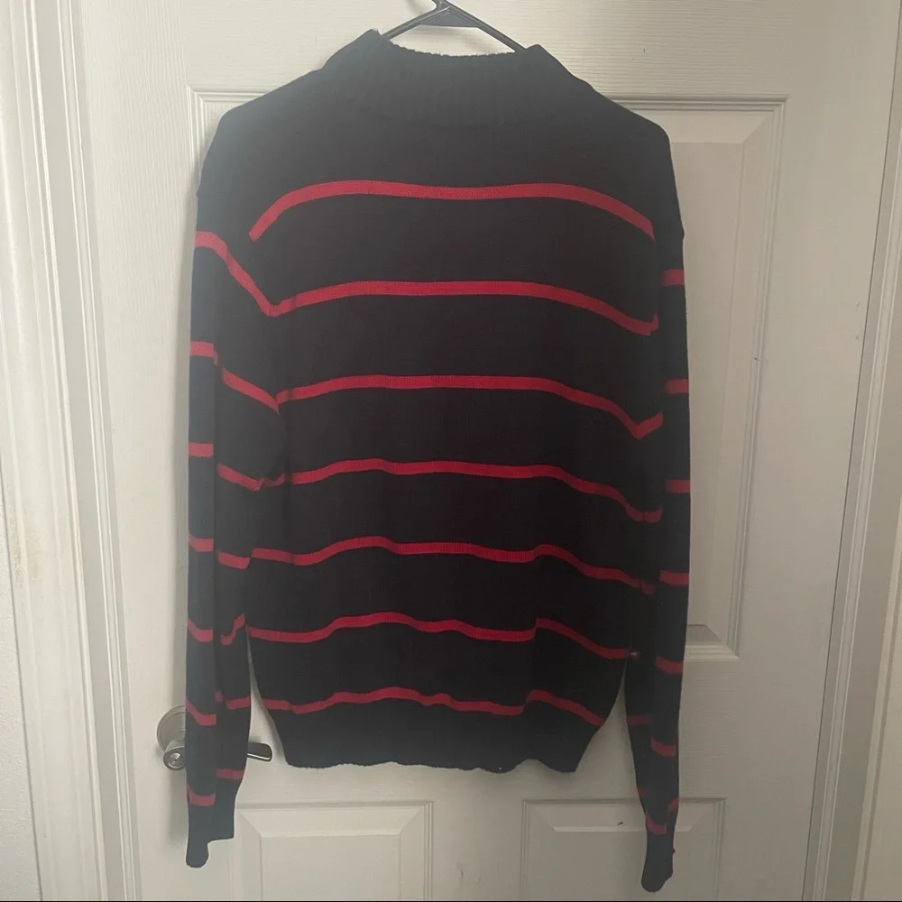 Mens Polo by Ralph Lauren-Half Zip Pillover Knit Sweater